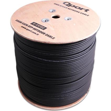 Qport Q-Cato2 Cat6 23 Awg Utp 500M Outdoor Kablo
