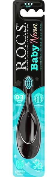 R.O.C.S.Baby Neon Ekstra Soft Diş Fırçası 0-3 Yaş