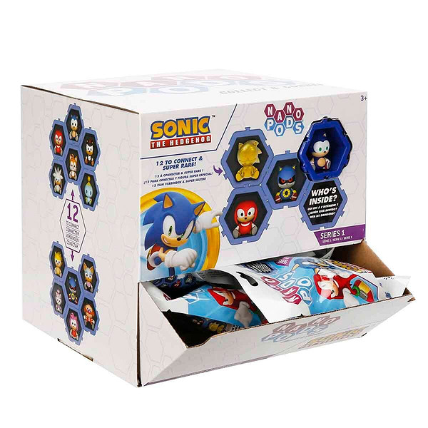 S00402785 -Sun-Wst-Figür Sonıc Nano Pods Sürpriz Paket(Sonıc) 24D.