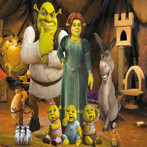 SH 709 Shrek Puzzle 50 Prç
