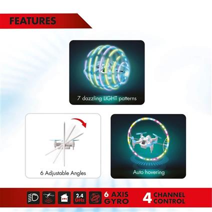 Sıl 84828 Silverlit Cosmic Cyclone Drone