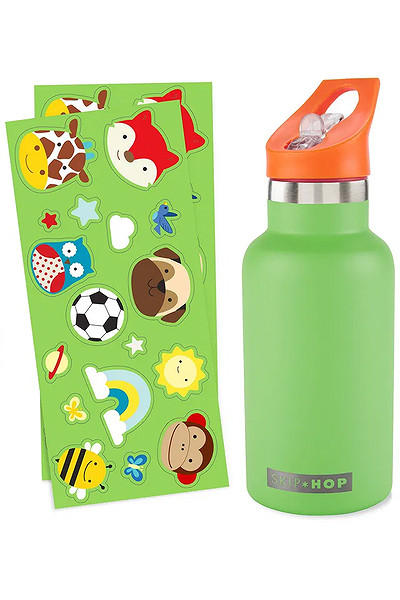 Skip Hop Spark Style Paslanmaz Çelik Suluk Yeşil