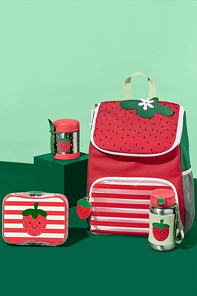 Skip Hop Zoo Paslanmaz Çelik Termos 325 Ml Çilek