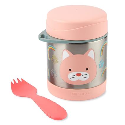 Skip Hop Zoo Paslanmaz Çelik Termos 325 Ml Kedi