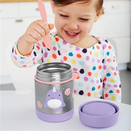 Skip Hop Zoo Paslanmaz Çelik Termos 325 Ml Narwhal