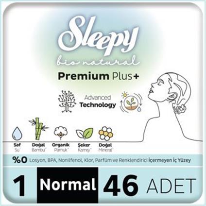Sleepy Bio Natural Premium Plus Mega Normal Ped 46 Adet