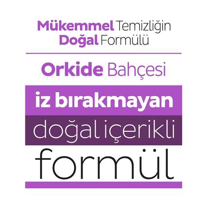 Sleepy Çiçek Serisi Yüzey Temizlik Havlusu 100 Adet Orkide