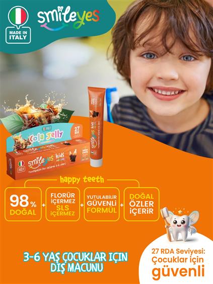 Smileyes Kids Diş Macunu 3-6 Yaş 50 Ml Cola Jelly