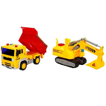 Sunman Oyuncak Maxx Wheels Sesli Ve Işıklı İnşaat Oyun Seti Sarı S3914199923N1
