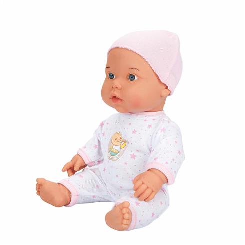030021 Sunman, Bebelou Yemek Zamanı Sesli Bebek Seti 35 Cm / +3 Yaş