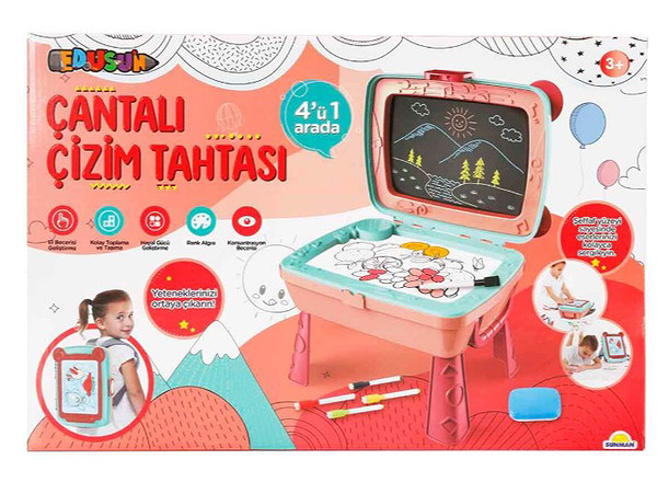 Sunman Eds Doodle 4 İn1 Çantalı Çizim Tahtası S01004724