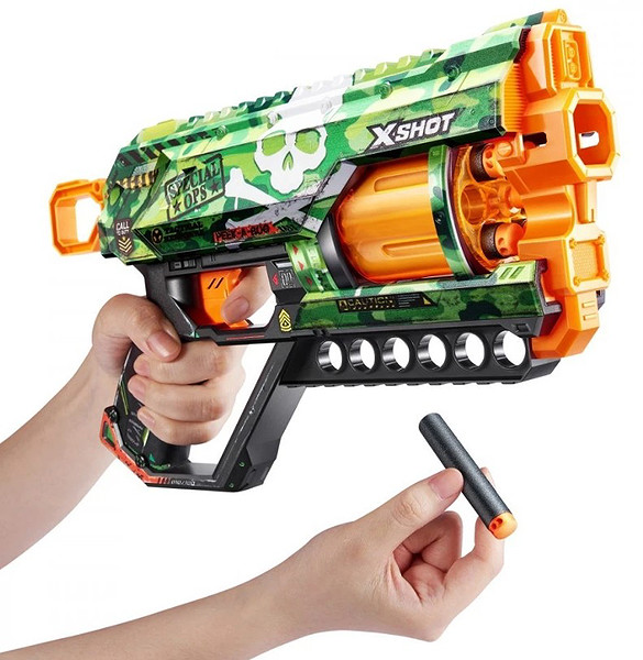 Sunman X-Shot Skins Griefer 12 Mermili Sünger Dart Atan Silah S00036561