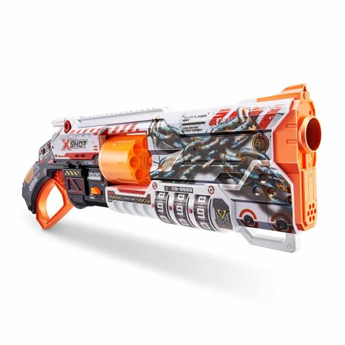 36606 X-Shot Skins Lock Blaster 16 Mermili Sünger Dart Atan Silah 56 Cm -Sunman