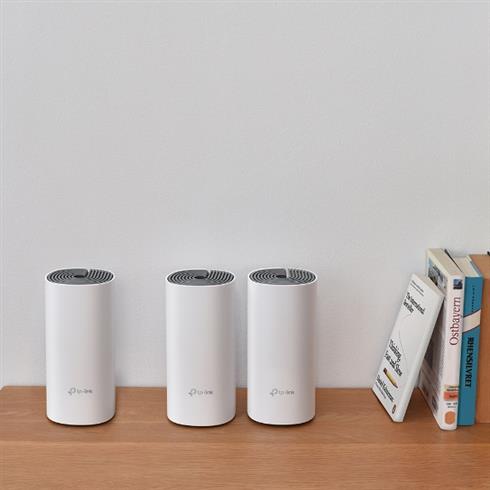 TP-Lınk Deco E4 1200Mbps Mesh WI-FI Sistemi (Üçlü)