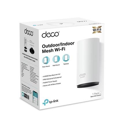 TP-Lınk Deco X50-Outdoor AX3000 Mesh EV WI-FI 6 Sistemi (Tekli)