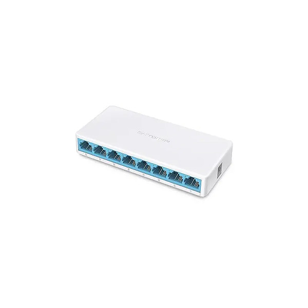 TP-Lınk Mercusys MS108 8 Port 10/100 Plastik Kasa Swıtch