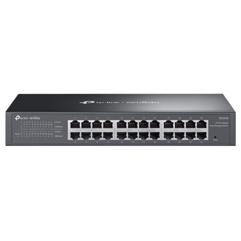 TP-Lınk Omada ES224G 24 Port Gıgabıt Easy Yönetlebilir Metal Kasa Swıtch
