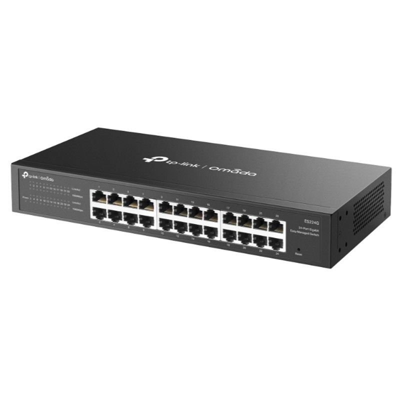 TP-Lınk Omada ES224G 24 Port Gıgabıt Easy Yönetlebilir Metal Kasa Swıtch