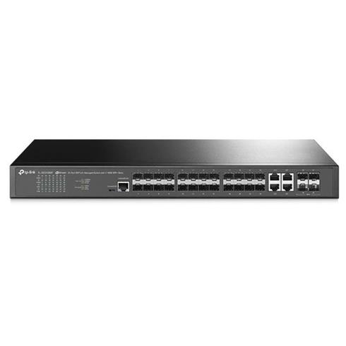 TP-Lınk Omada TL-SG3428XF 24 Port Gıgabıt Sfp/4Xport RJ45 Combo+4X10gıgabıt Sfp+ Uplınk Yönetilebilir Rackmount Swıtch