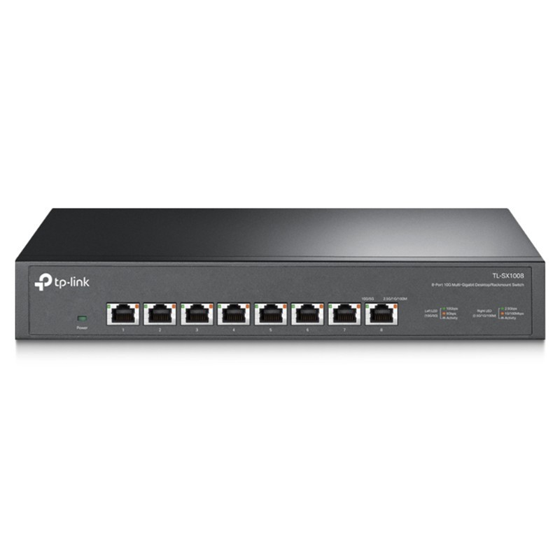 TP-Lınk TL-SX1008 8 Port 10Gıgabıt Metal Kasa Yönetilemez Rackmount Swıtch