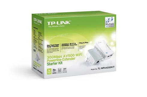 TP-Lınk TL-Wpa4220 Kıt 300Mbps AV600 Prız Tipi Powerlıne Genısletıcı