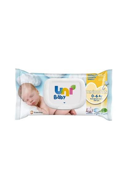 Uni Baby Yenidoğan Islak Havlu Mendil Tekli Paket 40'Lı