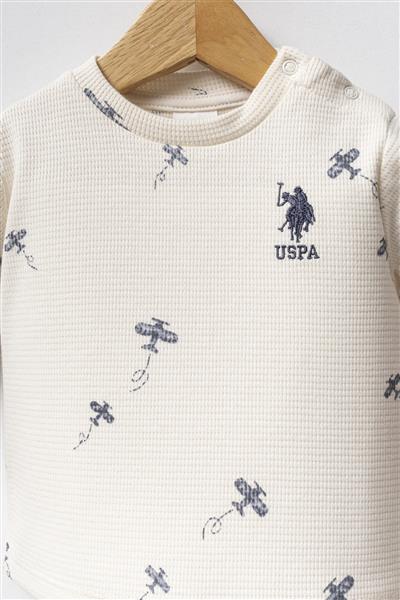 U.S. Polo Assn 2 Li Takım Usb2605 Ekru