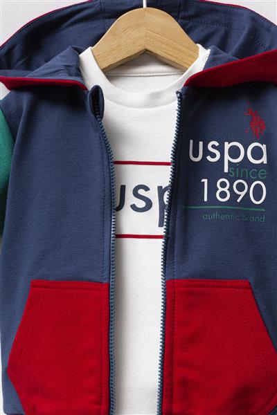 U.S. Polo Assn 3'Lü Takım Usb2574 İndigo Yeşil