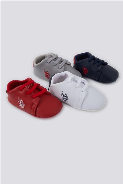 U.S. Polo Assn  Erkek Bebek Ayakkabı Usb1308 Gri