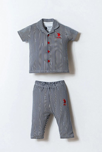 U.S. Polo Gömlek Pijama Takımı Usb2860 Beyaz