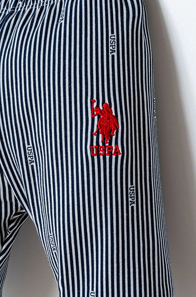 U.S. Polo Gömlek Pijama Takımı Usb2860 Beyaz