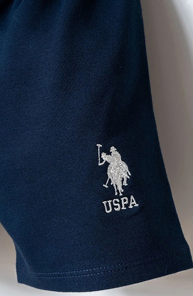 U.S. Polo Şortlu Takım Usb2868 Lacivert