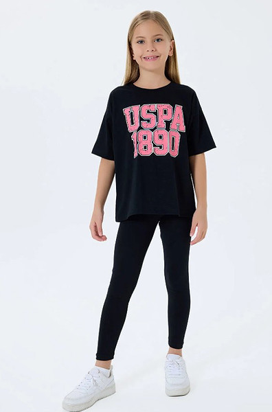 U.S. Polo Tayt Takım US2523-4 Siyah