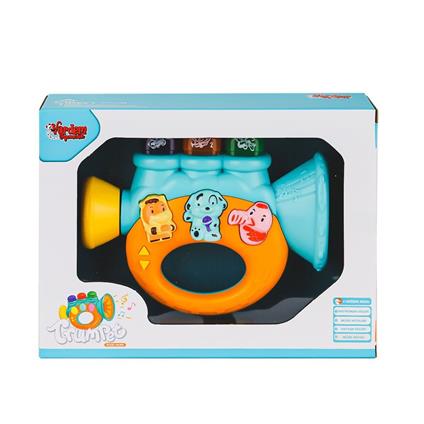 Jlg-855-37A Işıklı Ve Müzikli Trompet Bebek Pianosu -Vardem Oyuncak