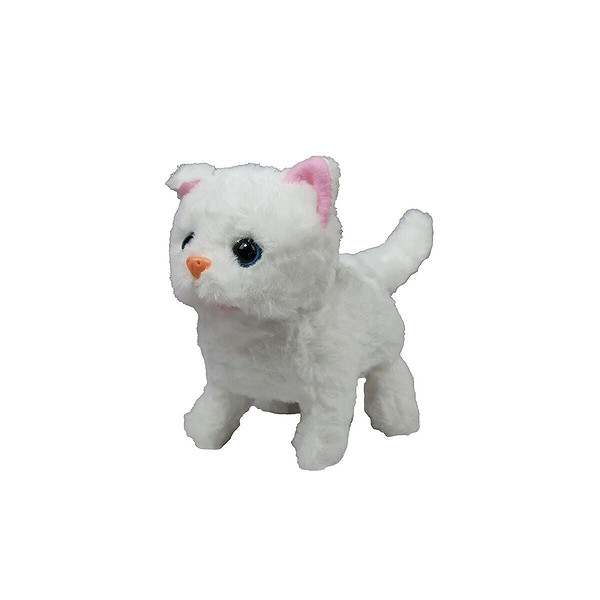 Vrd10644 Peluş Evcil Kedi (Sesli VE(Belirtilen Fiyat, Tekli Satış İçin Adet Fiyatıdır.)