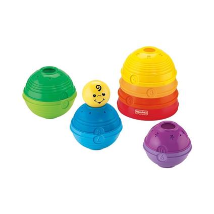 W4472 Fisher-Price® Numaralı Kaplar / Sıralama Ve Şekil Ayırma Oyuncakları