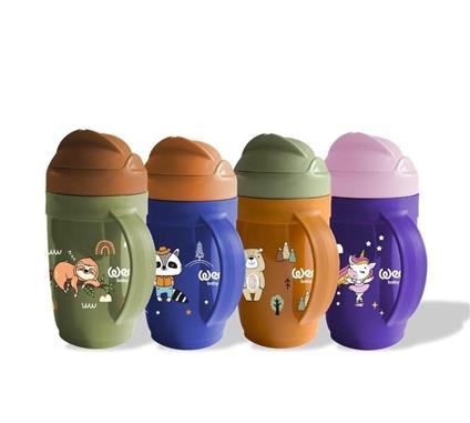 Wee Baby Friends Kulplu Pipetli Bardak 265 Ml 339