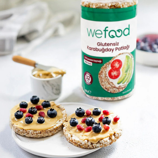 Wefood Karabuğday Patlağı 100 Gr