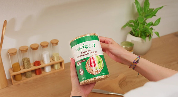 Wefood Karabuğday Patlağı 100 Gr