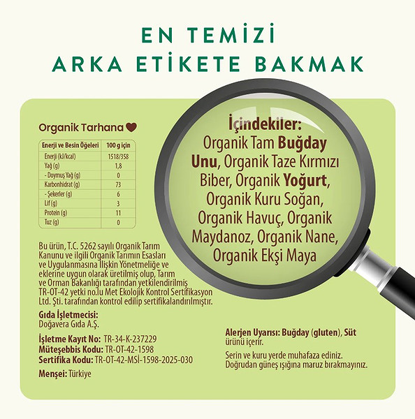 Wefood Organik Tarhana 400 Gr