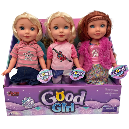 WG-36001 Müzikli 36CM Good Gırl Bebek