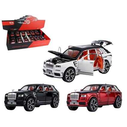 Xhd-B3213 1 32 C-B Işıklı Sesli Model RR Metal Jeep