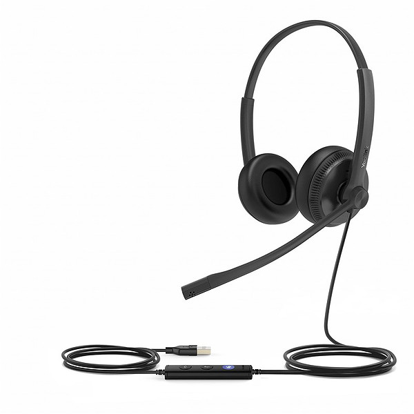 Yealınk UH34 Teams Uyumlu Çift Taraflı Taçlı Usb Kulaklık