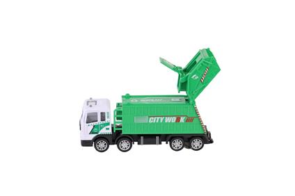 YH-711-57A Sürtmeli Metal 1:50 Çöp Kamyonu