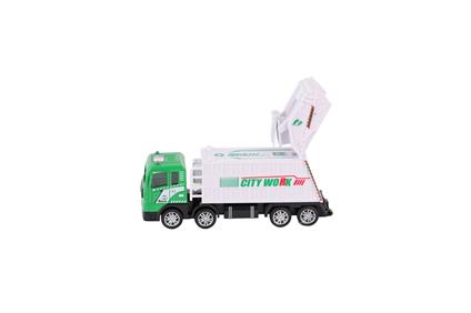 YH-711-57A Sürtmeli Metal 1:50 Çöp Kamyonu
