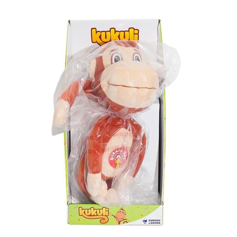Kukuli Müzikli Peluş Oyuncak Maymun 55072