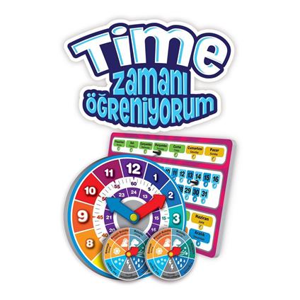 ZO234 KS, Time - Zamanı Öğreniyorum / +3 Yaş
