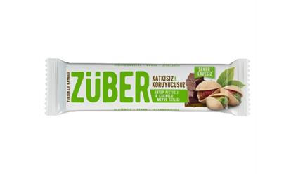 Züber Antep Fıstıklı Ve Kakaolu Meyve Barı 40 Gr