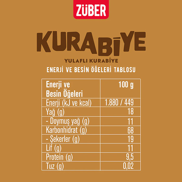 Züber Orijinal Yulaflı Kurabiye 80 Gr Yulaflı