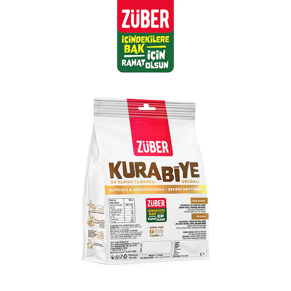 Züber Orijinal Yulaflı Kurabiye 80 Gr Yulaflı